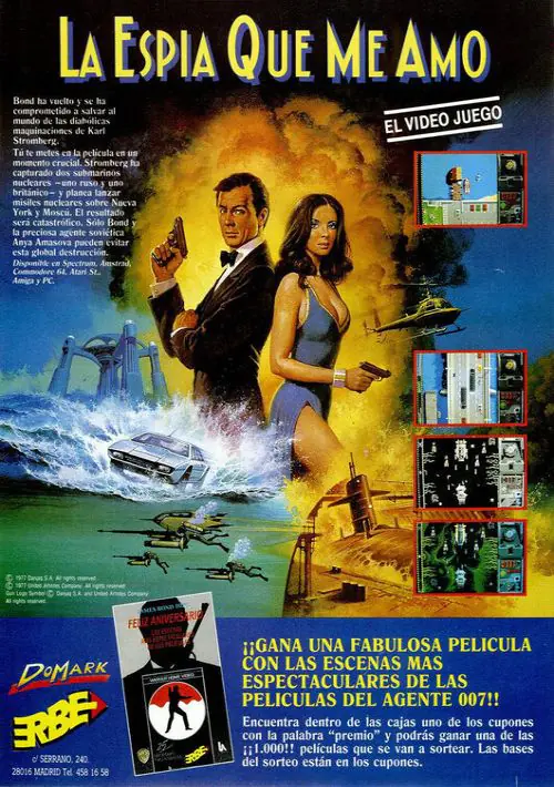 Espia Que Me Amo, La (1990)(Erbe Software)(Side A)[re-release][aka 007 - The Spy Who Loved Me] ROM download